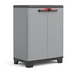 KETER - Armoire basse Stilo - Gris - L68xP39xH90cm - vignette