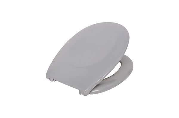 MODE DE VIE - Abattant WC Sparta à fermeture lente - Duroplast - Gris - large