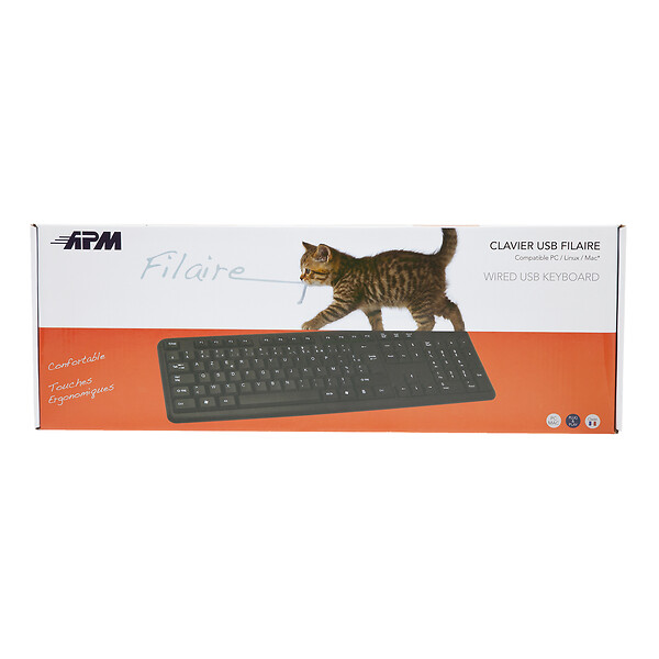 APM - Clavier USB filaire - large