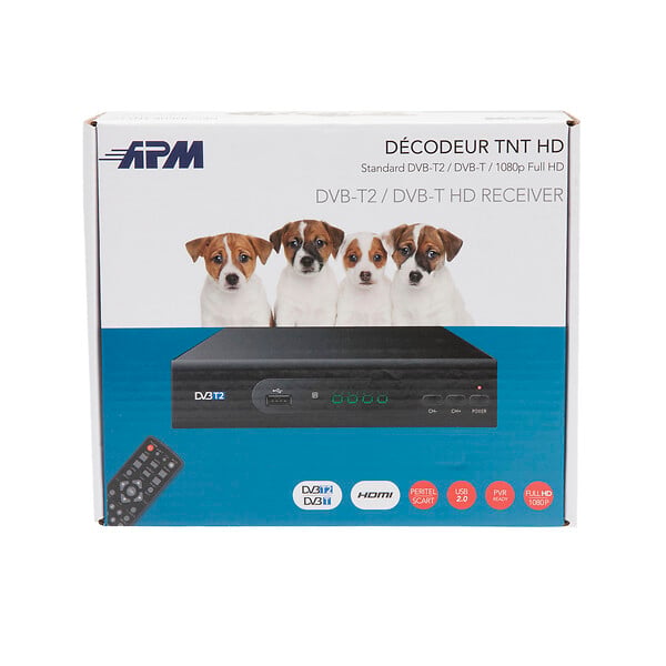APM - Décodeur tnt hd - large
