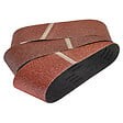 WOLFCRAFT - 9 bandes abrasives 76x457 ass - vignette