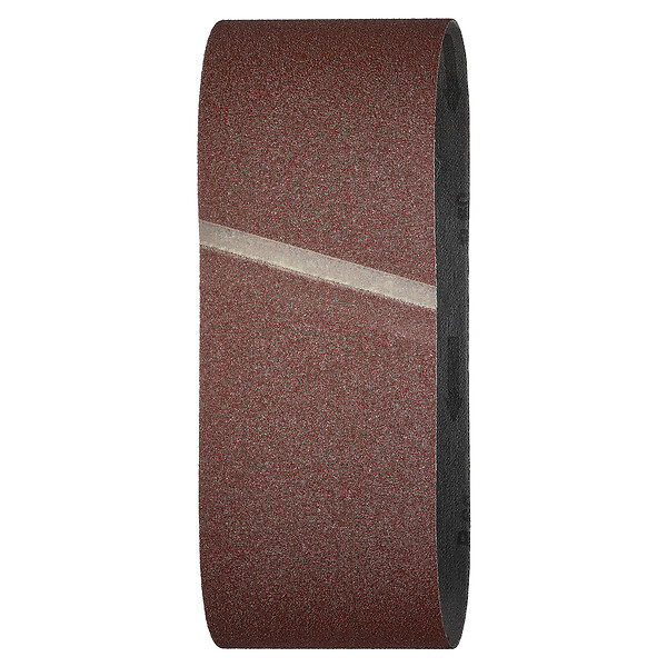 WOLFCRAFT - 6 Bandes abrasives. Gr 60. 76x457mm - large