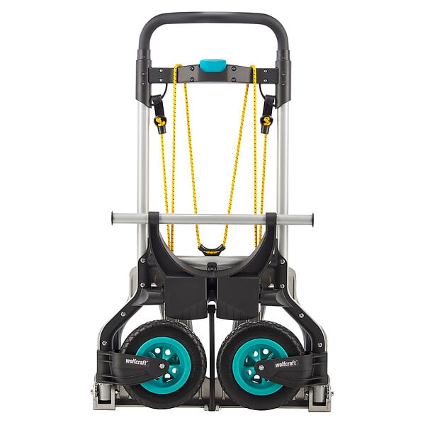 WOLFCRAFT - Diable pliable 2 roues TS 850 - Aluminium - 100kg - large