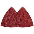 WOLFCRAFT - Lot de 5 feuilles abrasives delta 95 mm grain 80-120  WOLFCRAFT - vignette