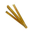 Mètre pliant 2 m bois - vignette