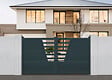 ELSEALU - Portail battant Cleo - Aluminium - 3,50m - vignette