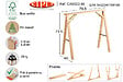 ASTIGARRAGA KIT LINE - Tréteau pin massif pliable KIPLI - vignette