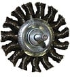 TIVOLY - Brosse circulaire fil acier torsadé D75mm - vignette