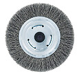 TIVOLY - Brosse de touret, fil acier ondulé, D125x20 - vignette