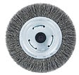 TIVOLY - Brosse de touret, fil acier ondulé D200x15 - vignette