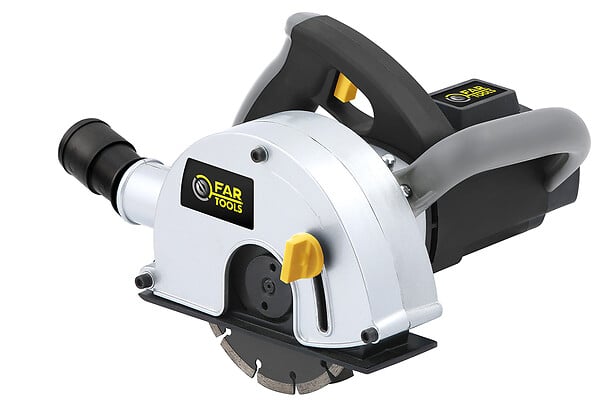 FAR TOOLS - Rainureuse à béton avec 2 disques diamant - 1700W - large