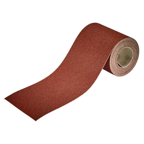 WOLFCRAFT - 10disques abrasifs auto-agrippants pour bois/métal, 93 x 185 mm - large
