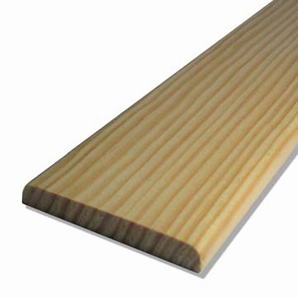 SUP BOIS - Chant plat 2 arrondis Pin 9.2x68mm L.2.38m - large