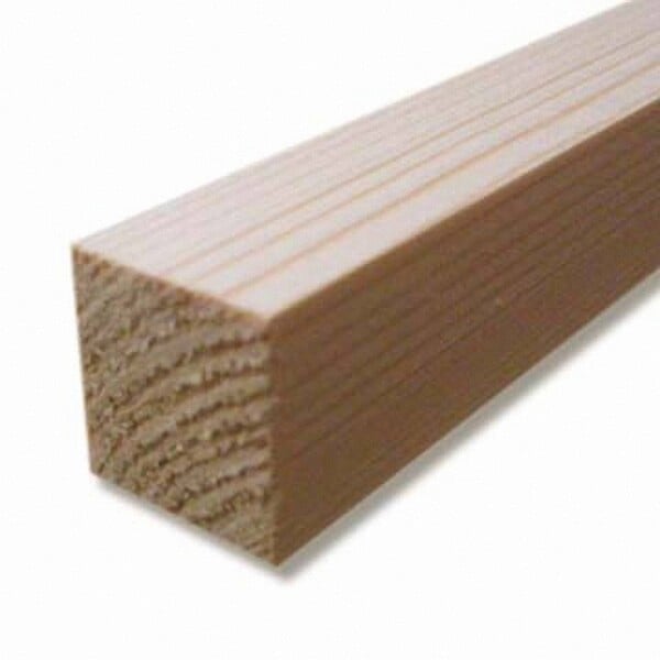 SUP BOIS - Tasseau raboté Sapin sans nœuds 18x28mm L.1.98m - large