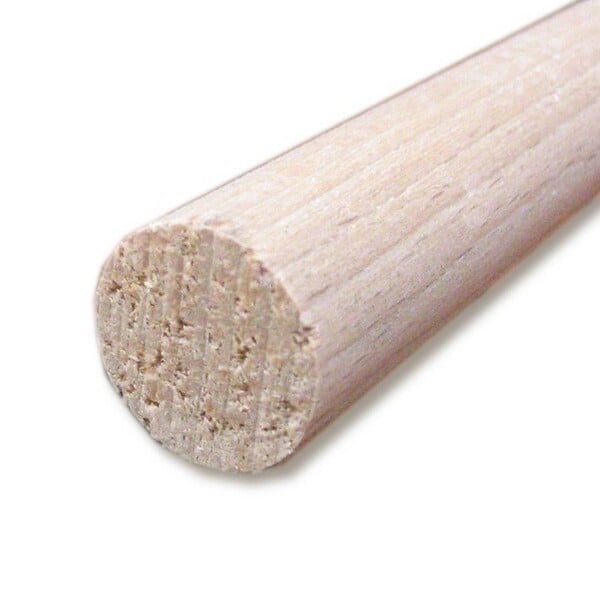 SUP BOIS - Tourillon lisse Hêtre 10x10mm L.1m - large