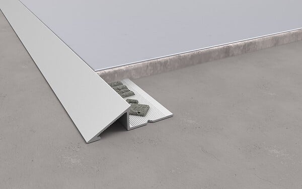 MAT INTER - Profile transition 8mm alu argent mat 2m50 - large