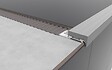 MAT INTER - Profile nez de marche 11mm ndm droit mix matiere gris 2m50 - vignette