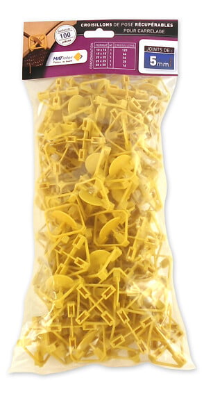 MAT INTER - 100 croisillons 5mm recuperables - large