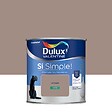 DULUX VALENTINE - Peinture Si Simple - Le Taupe - Satin - 0,5L - vignette