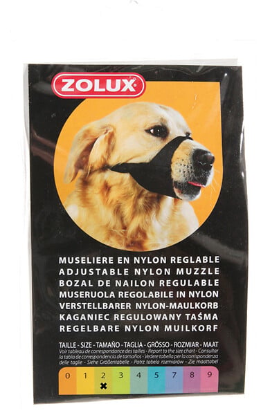 ZOLUX - Museliere nylon réglable taille 2 - large