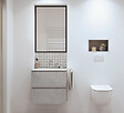 MAT INTER - Mosaïque antidérapante en céramique gris clair - vignette