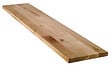AJ TIMBER - Tablette lamellé collé - Chêne massif - Ep18mm - 200x30cm - vignette