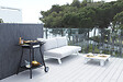 BARBECOOK - Barbecue électrique sur pied avec 2 tablettes - 2000W - vignette