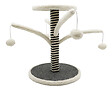 TYROL - Poteau griffoir branche gris et blanc 44 cm - vignette