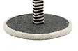 TYROL - Poteau griffoir branche gris et blanc 44 cm - vignette