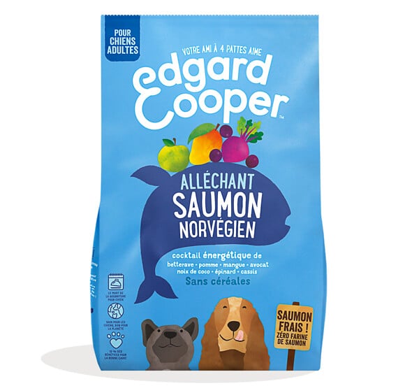 EDG COOPER - Croquette Naturelle Chien 2.5kg Saumon norvégien frais - large