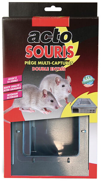 ACTO - Piège à souris multi captures - large