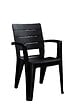 Fauteuil haut dossier California - Résine - vignette