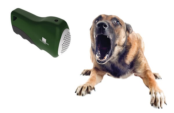 SWISSINNO - Répulsif Chiens ultrasonique portable - large