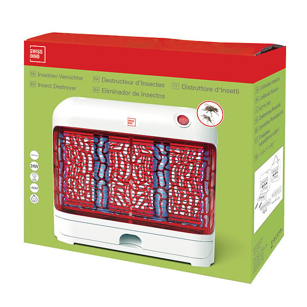 SWISSINNO - Destructeur d'insectes LED 3 Watts 20 m2 - large