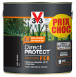 V33 PEINTURE - Peinture Direct protect pour fer - Noir mat- 2L - vignette