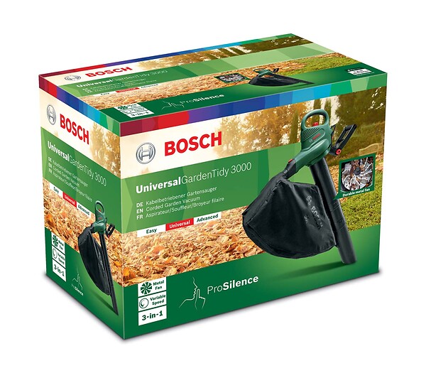 BOSCH - Aspirateur souffleur broyeur Universal Garden Tidy 3000 - large