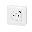 LEGRAND - Prise de courant Surface Mosaic avec chargeur Type-C 2 modules - blanc - vignette