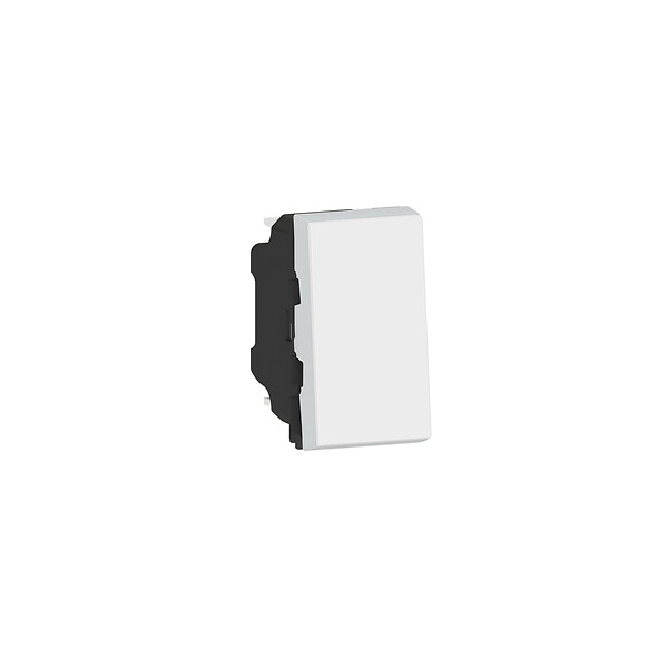 LEGRAND - Interrupteur ou va-et-vient Mosaic Easy-Led 10A 1 module - blanc - large