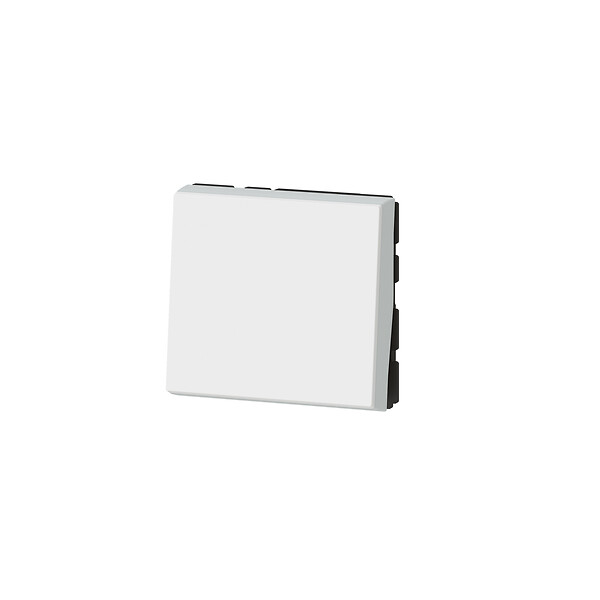 LEGRAND - Interrupteur ou va-et-vient Mosaic Easy-Led 10A 2 modules - blanc - large