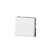 LEGRAND - Interrupteur ou va-et-vient Mosaic Easy-Led 10A 2 modules - blanc - vignette