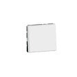 LEGRAND - Interrupteur ou va-et-vient Mosaic Easy-Led 10A 2 modules - blanc - vignette