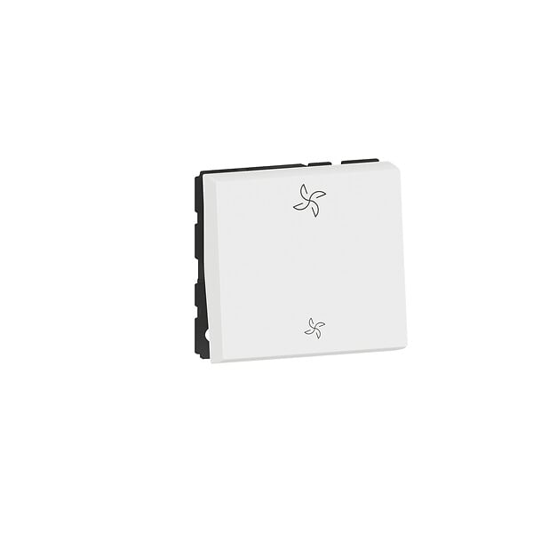 LEGRAND - Commande Mosaic pour VMC - 2 modules - Blanc - large