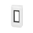 LEGRAND - Plaque Mosaic avec support pour 1 module - blanc - vignette