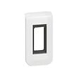 LEGRAND - Plaque Mosaic avec support pour 1 module - blanc - vignette
