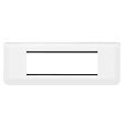 LEGRAND - Plaque Mosaic avec support pour 6 modules montage horizontal - blanc - vignette