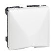 LEGRAND - Sortie de câble Mosaic avec serre-câble 2 modules - blanc - vignette