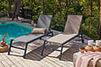 MODE DE VIE - Bain de soleil Hawaï - Aluminium - Anthracite - vignette