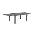 MODE DE VIE - Table de jardin Memphis 2 - Aluminium - Gris - 8 personnes - vignette