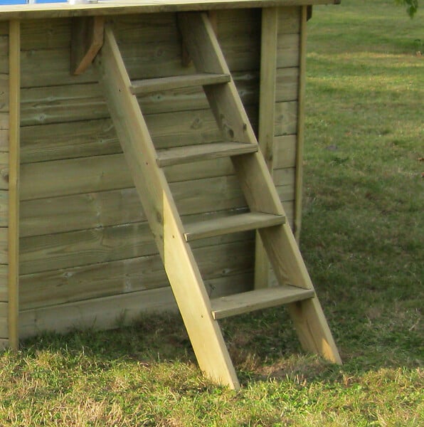 GRE - Piscine Mangue - Bois - Ronde - D4xH1,19m - large