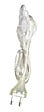 TIBELEC - Cordon H03VVH2F inter fiche 1.5m TR CL CS - vignette